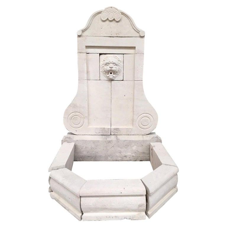 French Louis XV Style antique stone fountain 21stC (1 of 6)