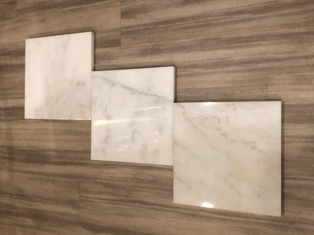 White veins marble flooring 1,500 square feet (1 of 6)