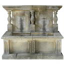 Italian Renaissance Style Wall Fountain limestone 21stC