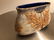 French vintage vase with leaves signed Paris, France - 2