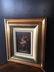 Art work painting signed, wood frame, original, France - 3