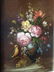 Art work painting signed, wood frame, original, France - 7