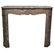 French antique marble fireplace Pompadour 19th Century