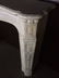 French Antique White Marble Fireplace Louis XV Style - 8