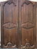 2 French Antique wood oak door Louis XV 1800s