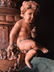 Large French style angels urn terra cotta France - 9