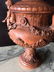 Large French style angels urn terra cotta France - 8