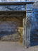 French Antique Marble Fireplace bleu turquin 19thC - 7