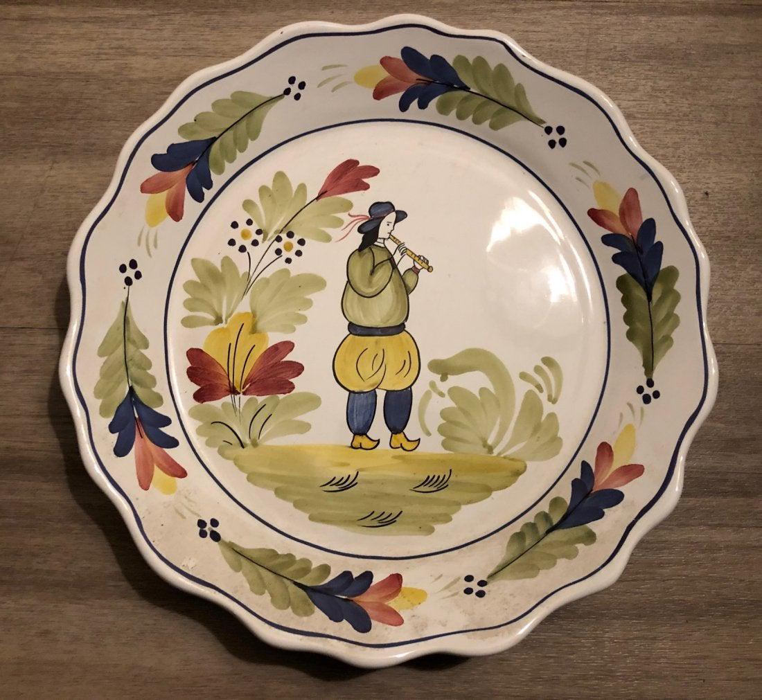 1 French antique plate early 1800s Original France (1 of 6)