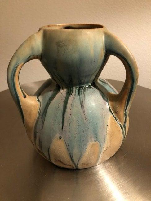 French antique vase 1900s signed from France (1 of 4)