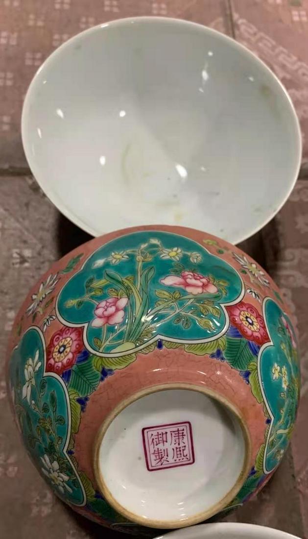 PAIR OF QING DYS PORCELAIN BOWL (1 of 1)