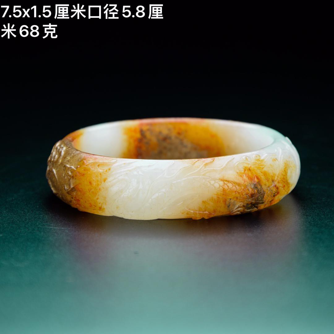 Old collection of high ancient jade Hetian jade (1 of 9)