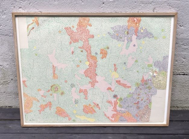 Nancy Graves Lithograph, 1972 (1 of 9)