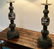 Pair of Mid Century Large Black Iron Table Lamps, Japan - 2