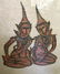 Mid Century Siam Temple Rubbing - 2