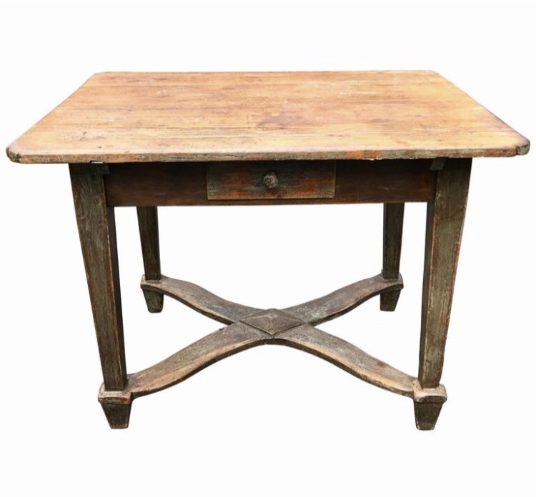 Early 20th Century Italian Tuscan Farm Table (1 of 4)