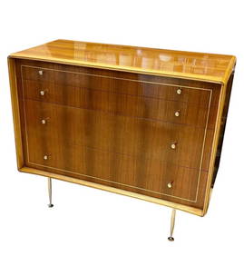 Mid Century Modern Dresser by Erno Fabry, Teak and Butternut, in the Style of Gio Ponte (1 of 10)