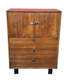 Mid Century Modern George Nelson Dresser for Herman Miller, Walnut, Silver Pulls (1 of 10)