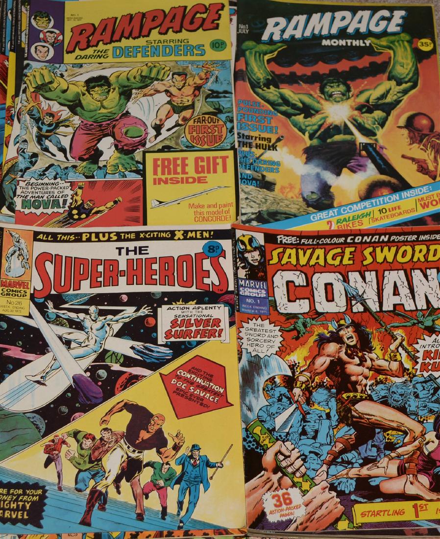 British Marvel re-print comics (1 of 1)