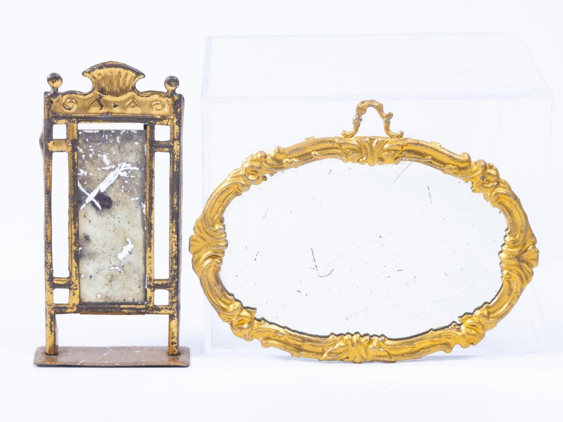 Ormolu Standing Mirror & Picture Frame (1 of 8)
