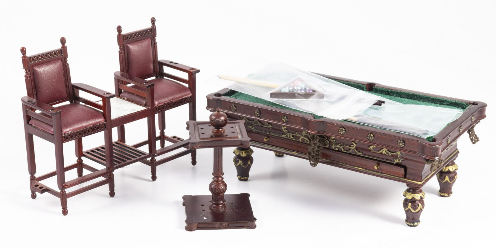 Pool Table and 2 Seater Bench Set with Stand by Bespaq (1 of 12)