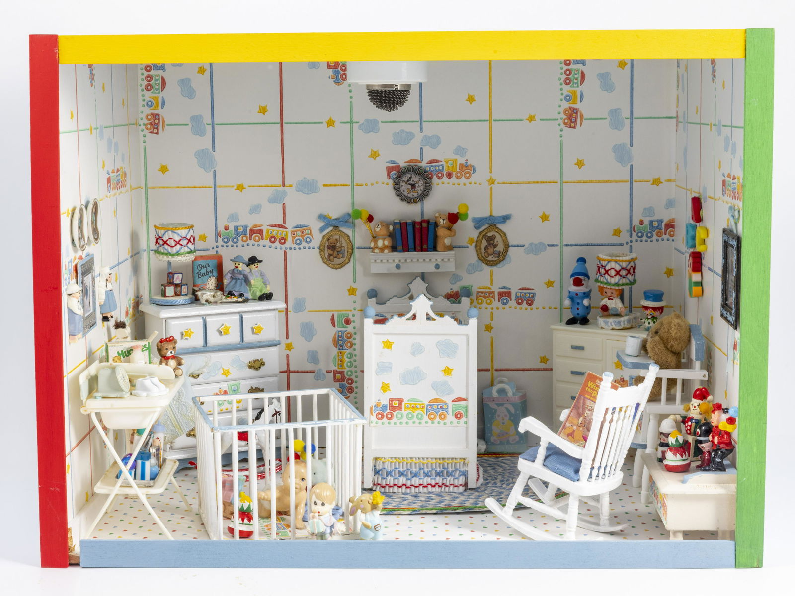 Decorated Baby Nursery Roombox - Filled With Lots of Toys (1 of 14)