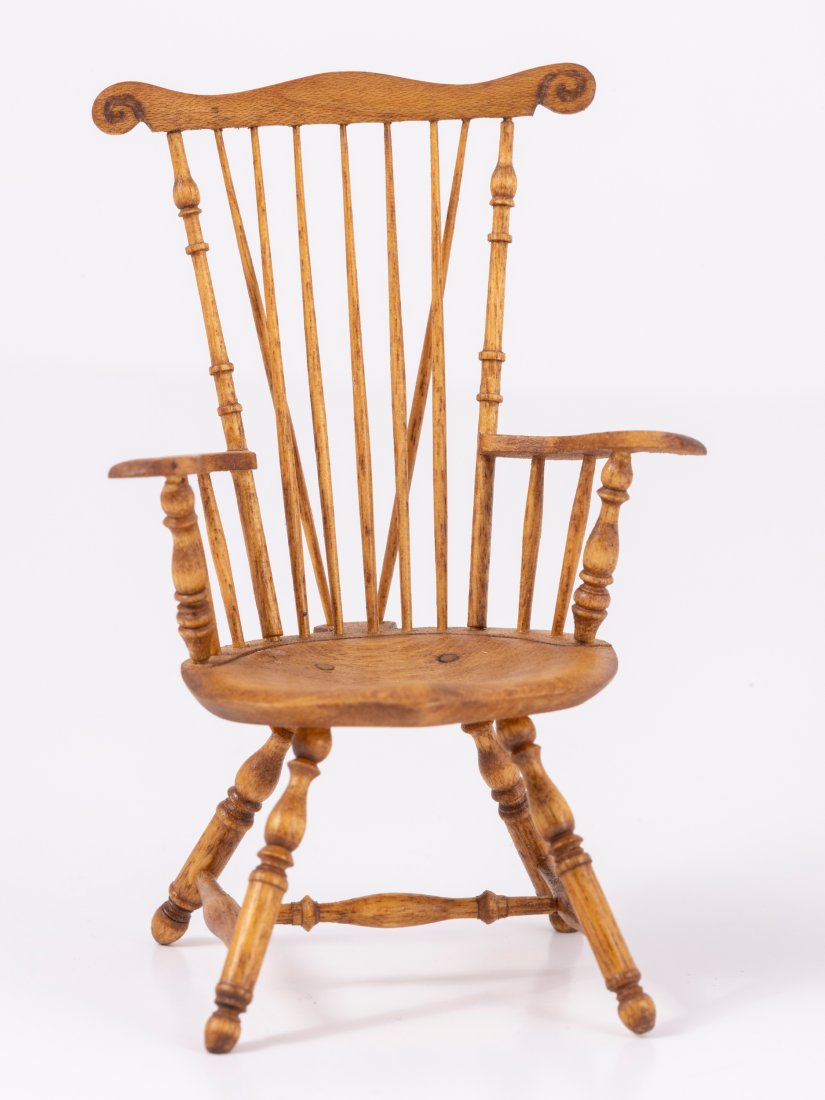 Handcrafted Wooden Birkenmeier Windsor Arm Chair (1 of 1)