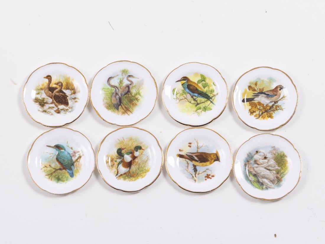 Stokesay Ware (UK) Audubon Plate Set of 8 (1 of 6)