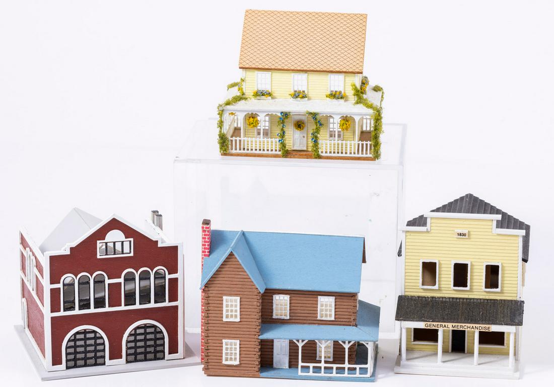 1/144 Scale Set of 4 Houses (1 of 13)