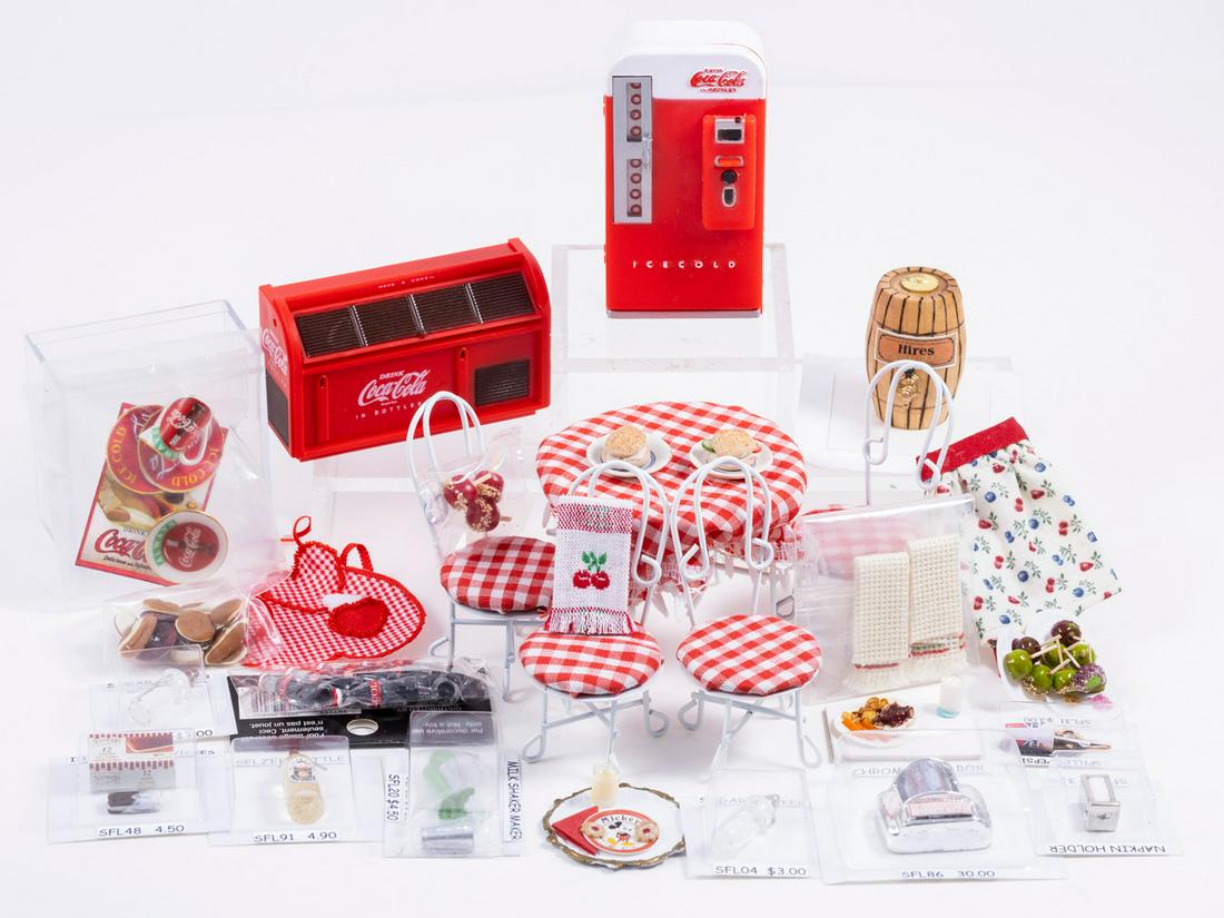 Coca Cola And 1950s Variety Lot With Diner Items (1 of 8)