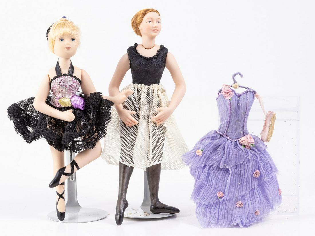 Ballet Teacher, Student & Purple Ballet Dress (1 of 9)