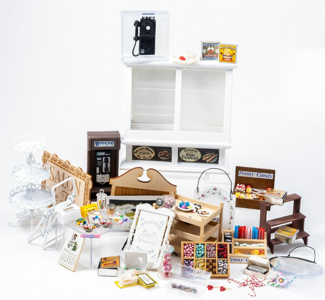 Candy & Bakery Shop Items with Displays (1 of 9)