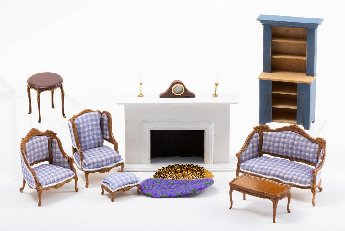 1/2" - Half Scale Bespaq Living Room Furniture Set with More Furniture (1 of 7)
