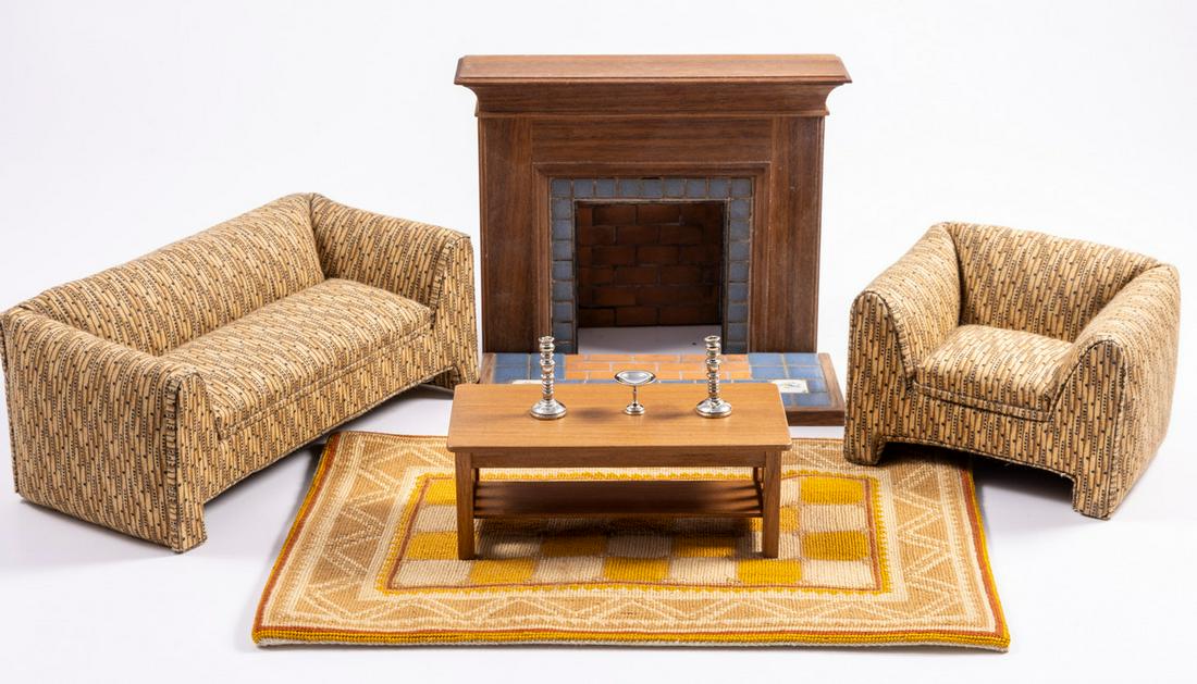 Handmade Contemporary Living Room Furniture Set (1 of 7)