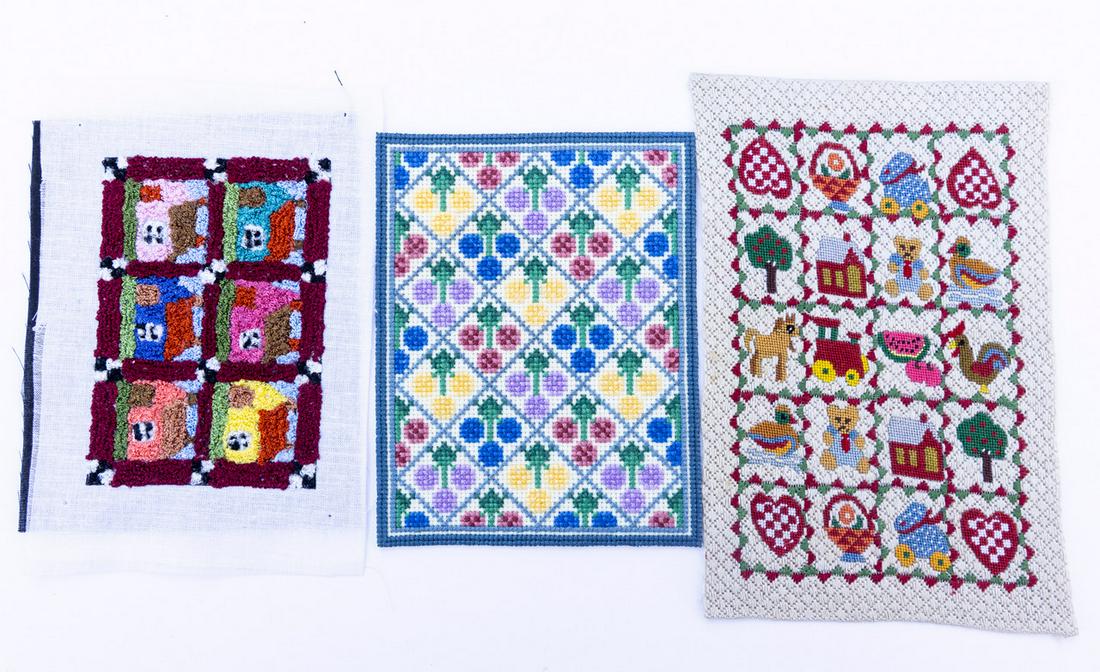 LOT OF 3 - CHILDREN'S RUGS & HANGING TAPESTRY (1 of 6)