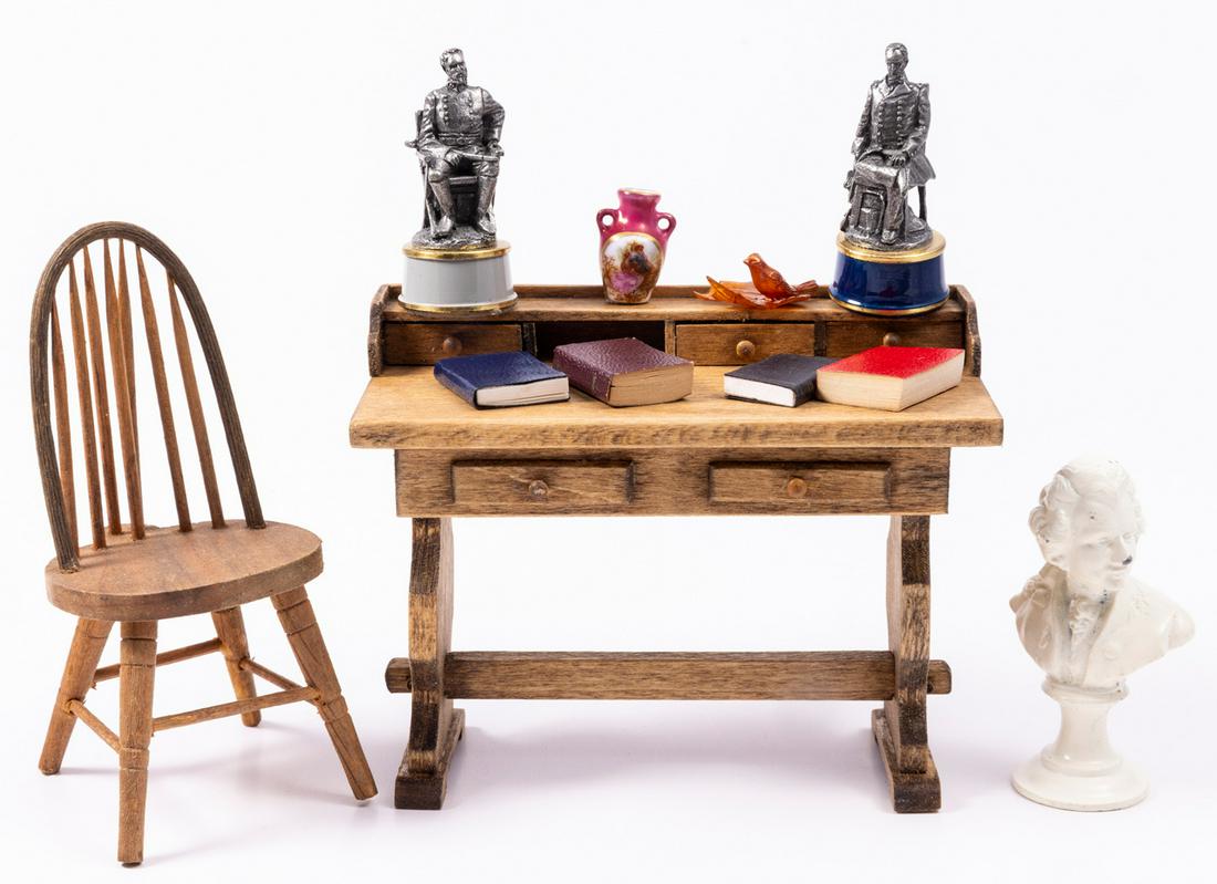 Paul Rouleau Desk & Chair Office Lot (1 of 5)