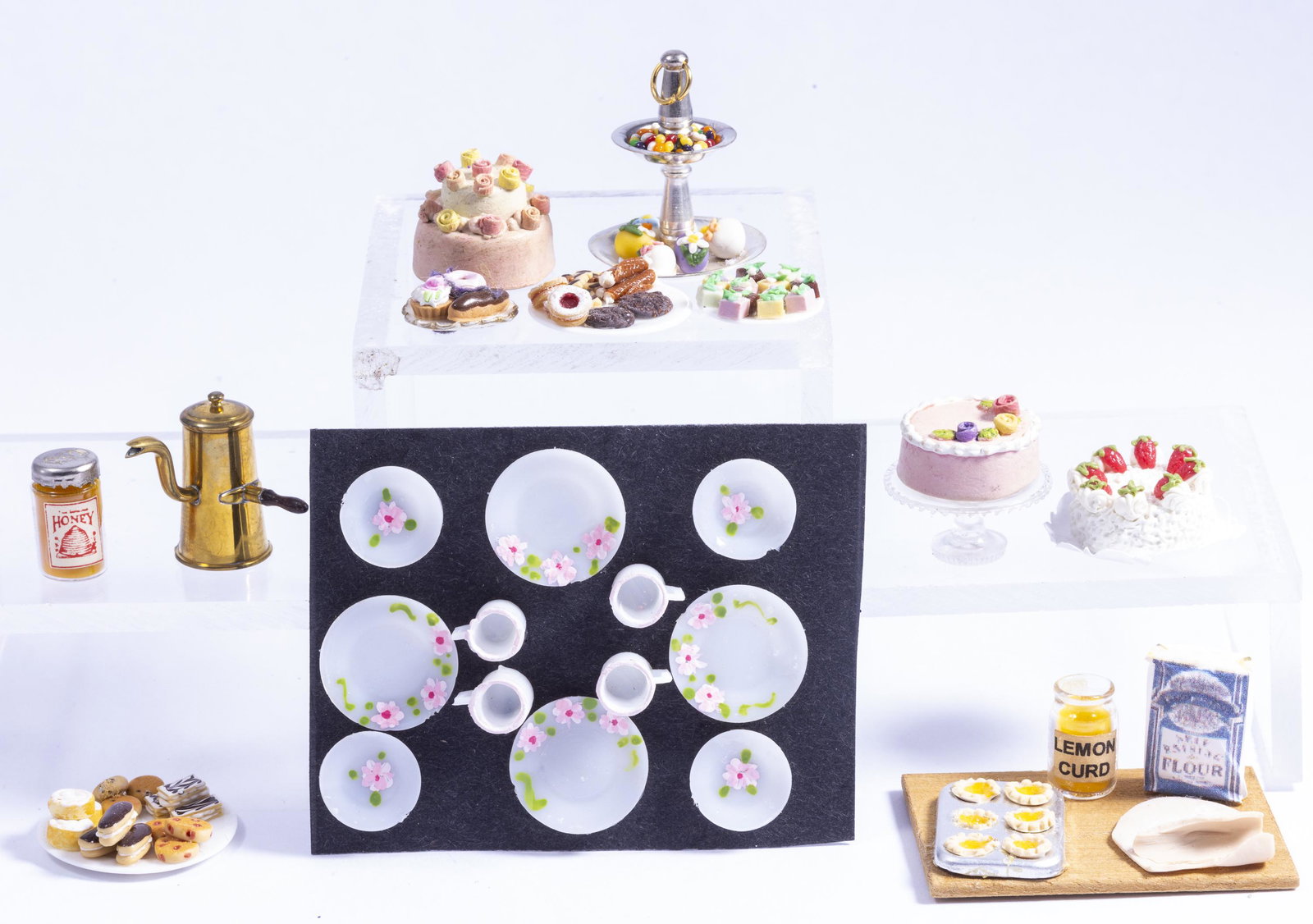 Brass Handmade Hot Chocolate Pot with Pastries, Cakes & More (1 of 9)