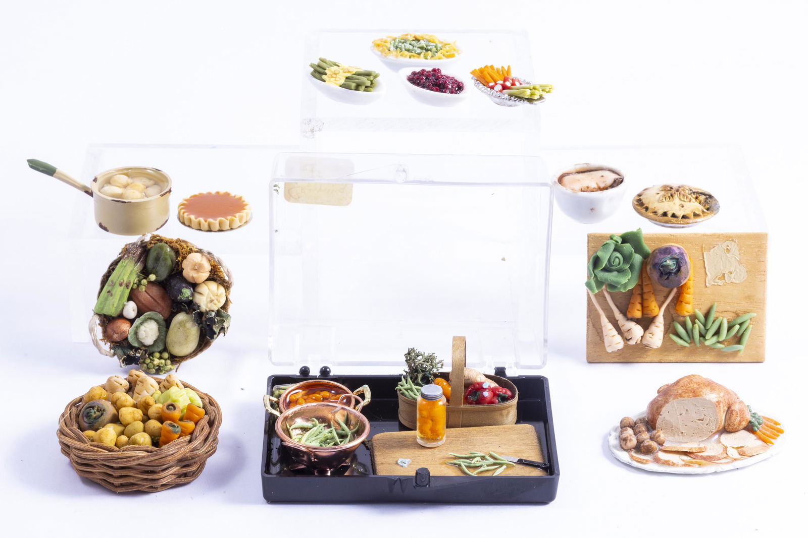 Thanksgiving Dinner Foods with Additional Foods (1 of 7)