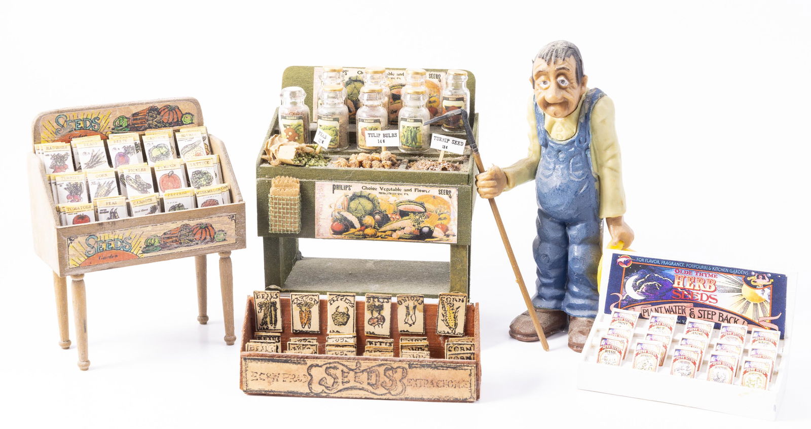 Planting Seeds Time! Artisan Made Display For Seeds & Foods (1 of 8)