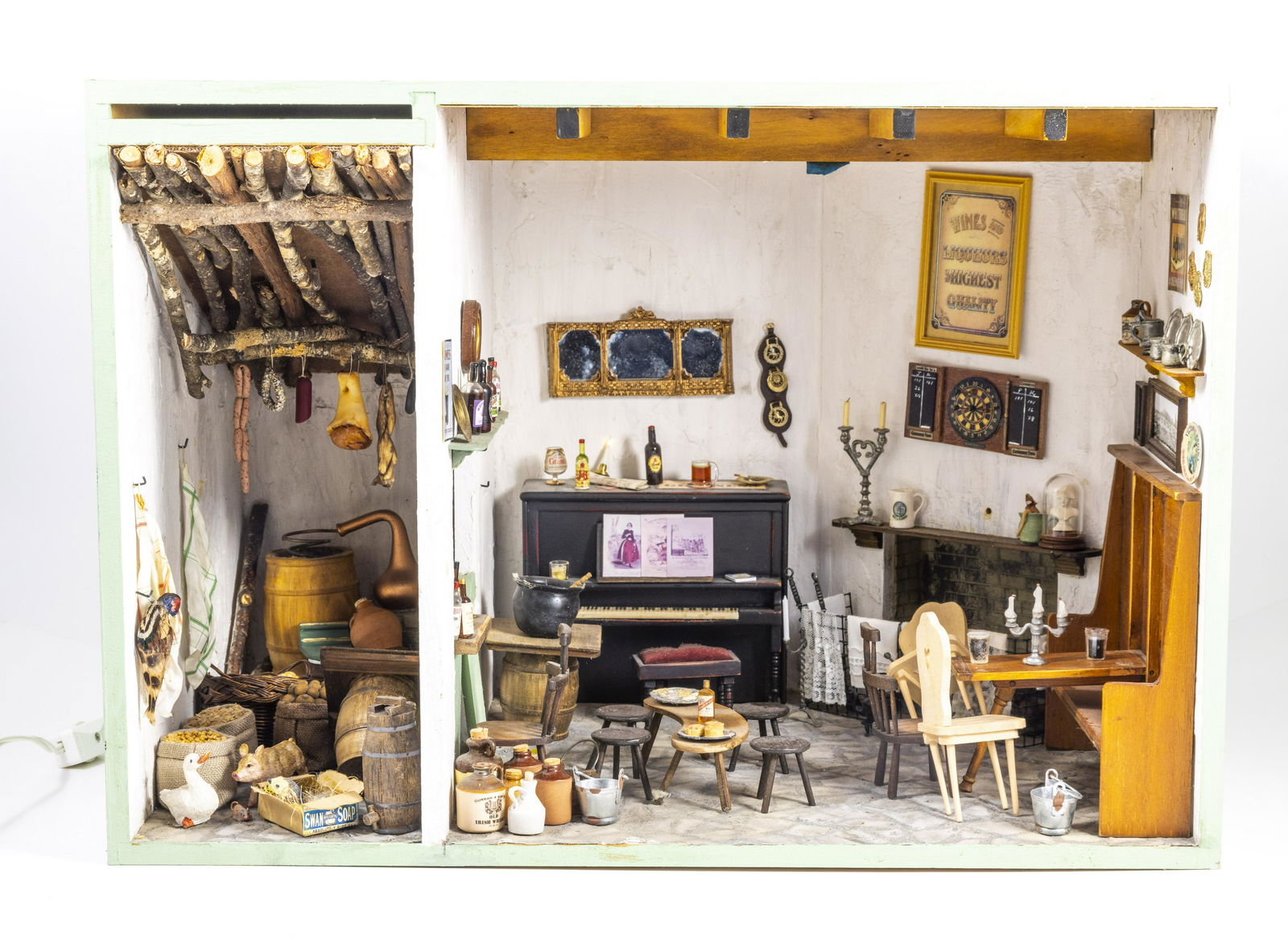 Decorated English Pub with Side Storage Area (1 of 10)