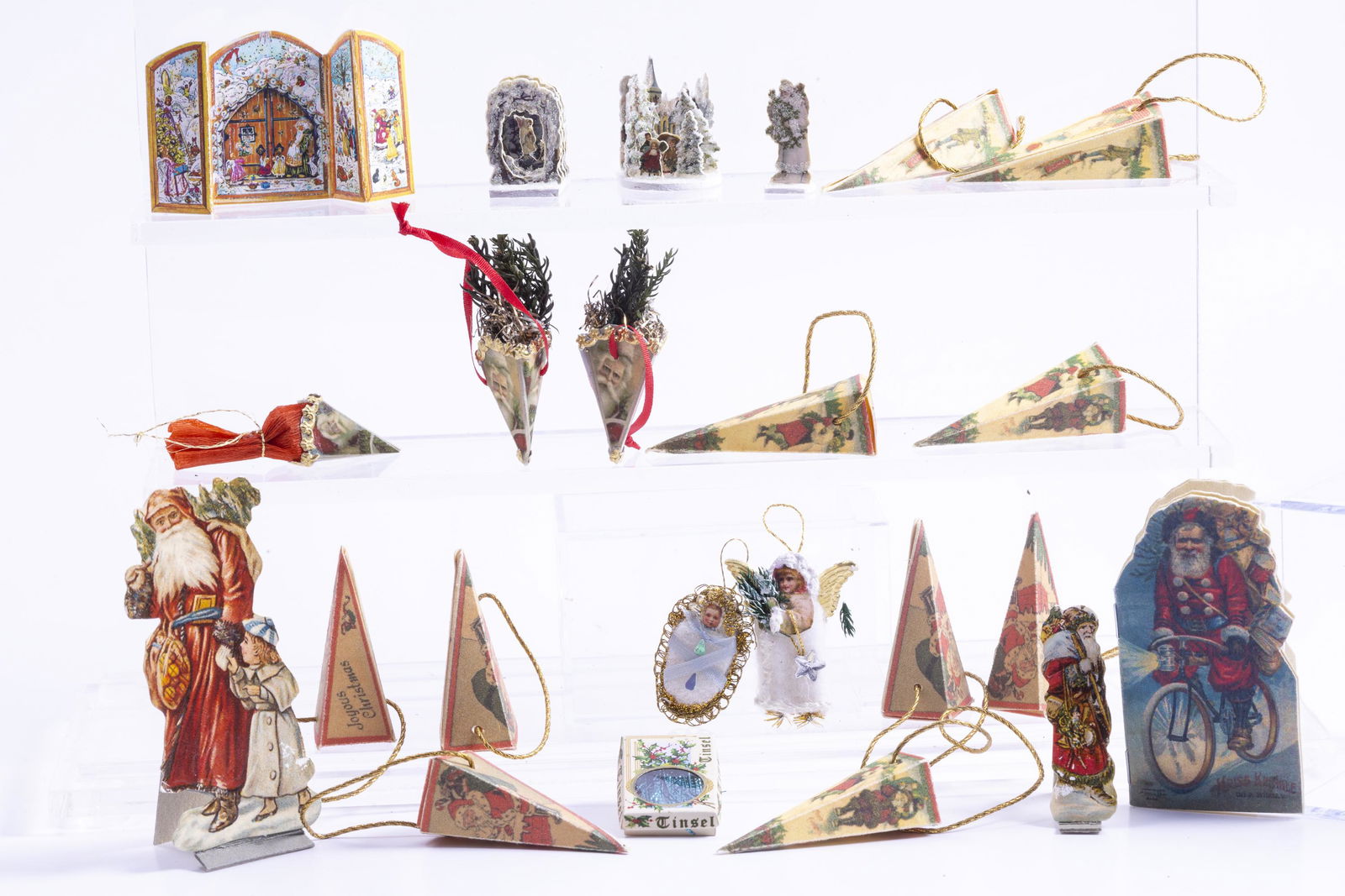 Vintage German Inspired Paper Ornaments (1 of 8)