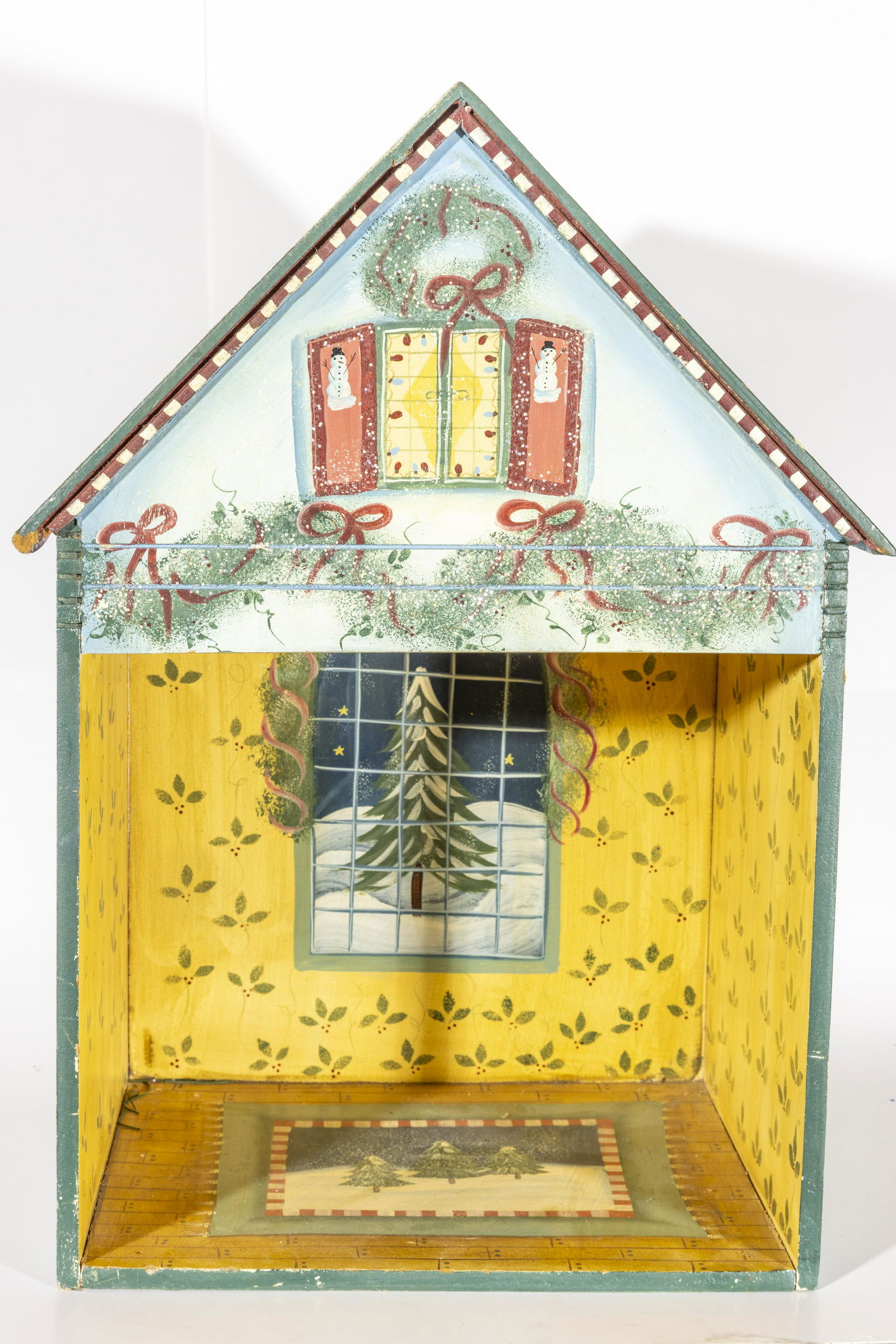 Christmas Roombox Display House (1 of 7)