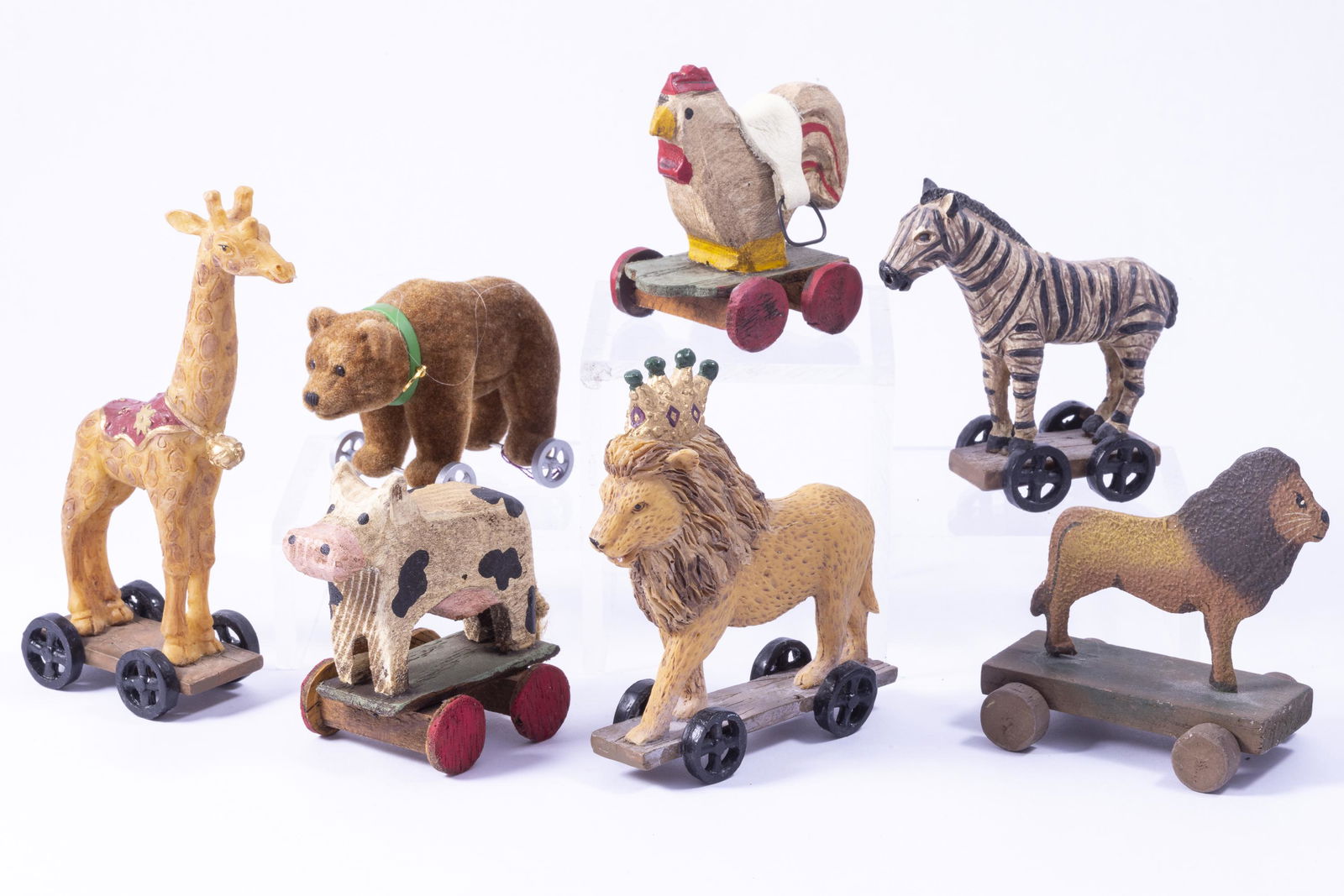 Large Wooden Pull Toy Variety - Ride On Size (1 of 9)