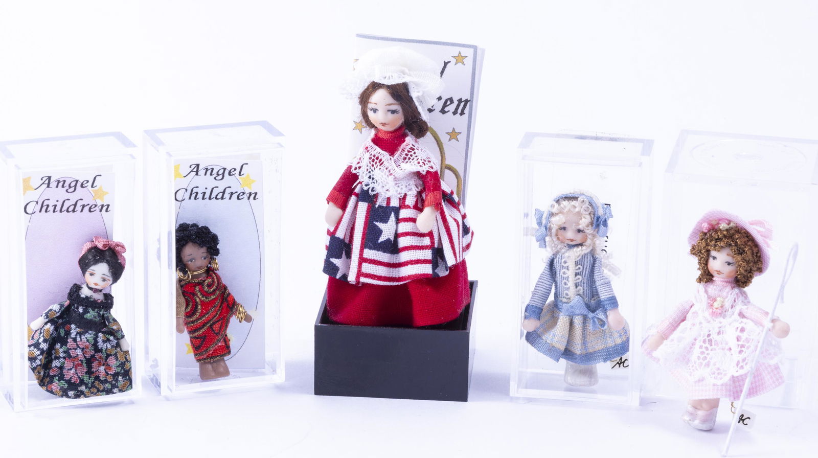 Angel Children Boxed Set of 5 Dolls - Ethel Hicks (1 of 7)