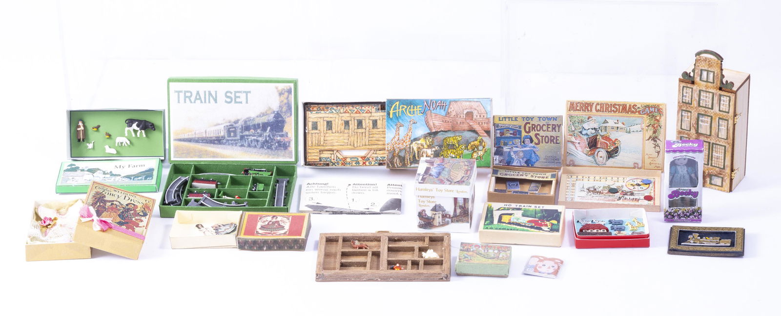 Handmade Toys in Boxes with Handmade Toys & House (1 of 11)