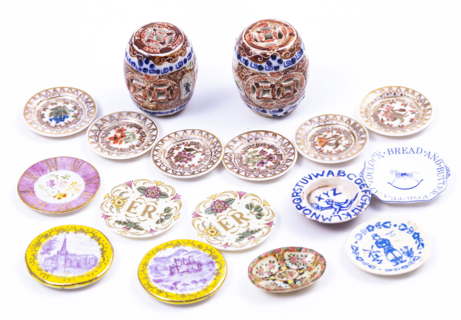 Artisan Porcelain Plates & Garden Seats - English (1 of 8)