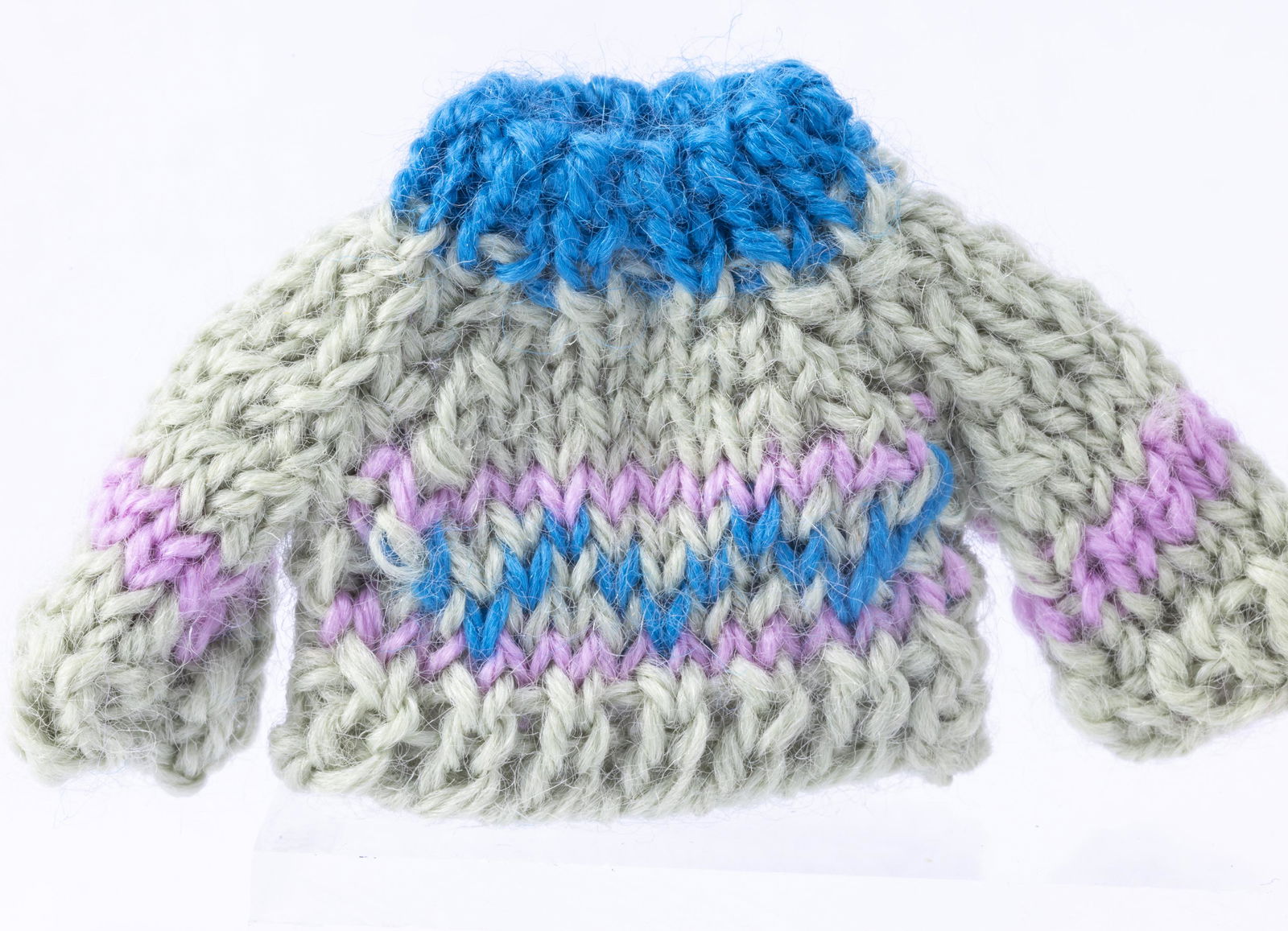 Hand Knit & Crocheted Sweaters with Hats & Mittens (1 of 5)
