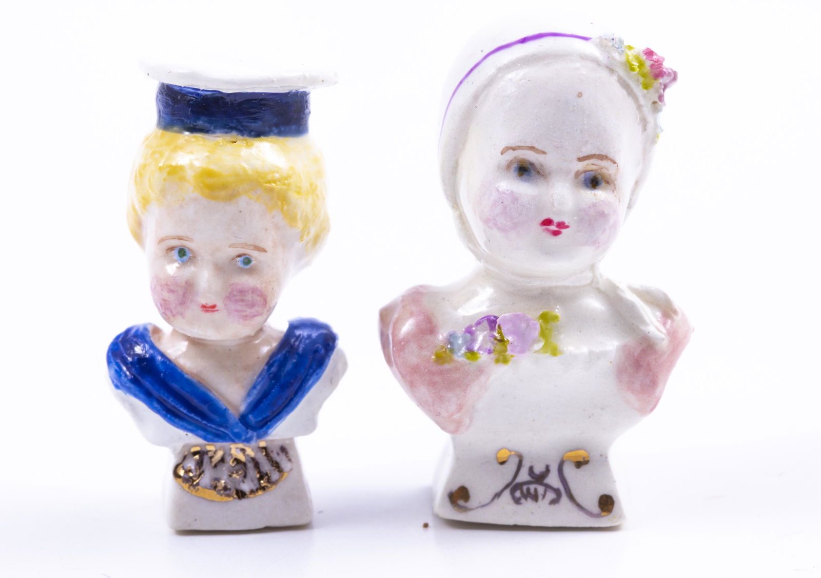 Veronique Cornish Boy & Girl Bust / Figurine Heads (1 of 6)