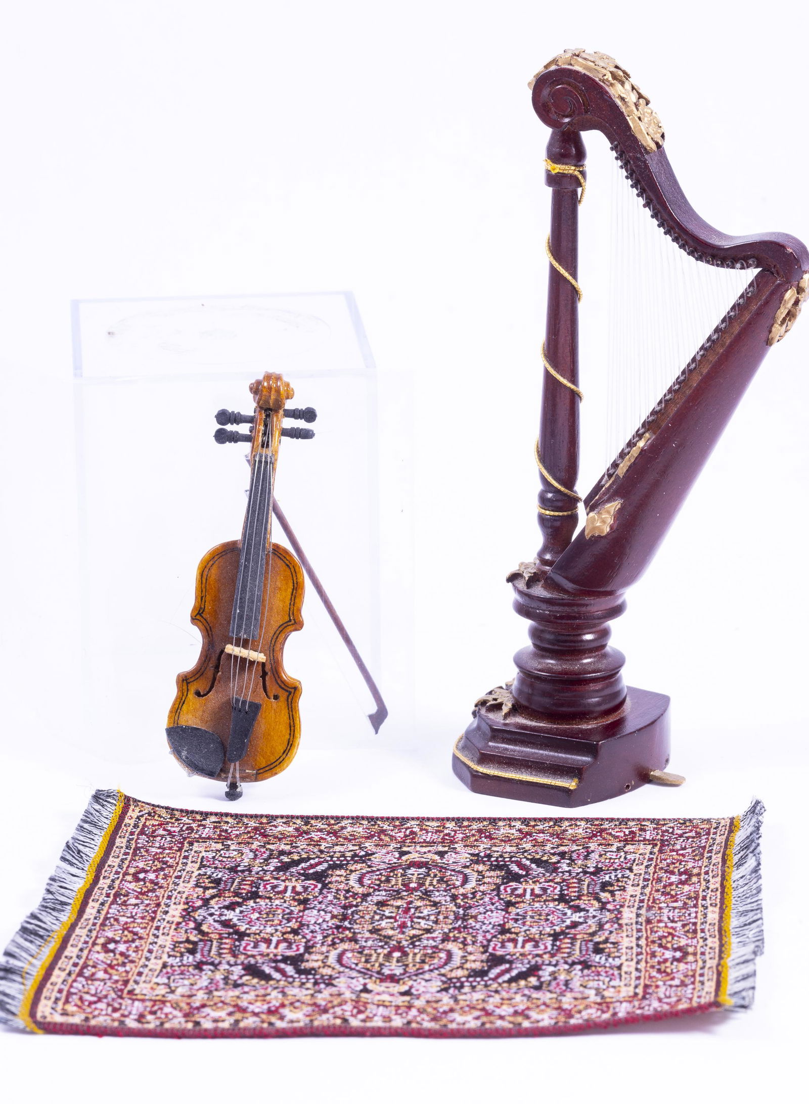 Musical Harp & Violin (1 of 7)