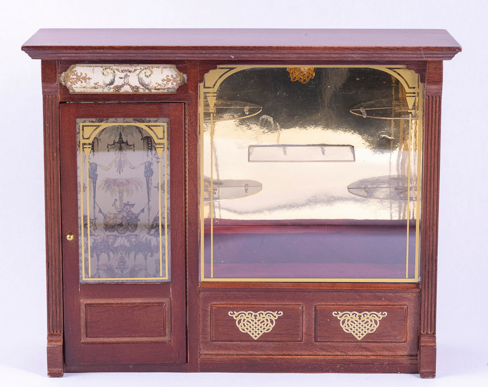 Reutter Porcelain Glass Shop Display Case (1 of 5)